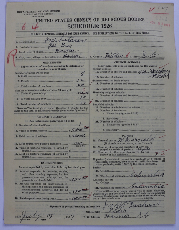 Scan of Presbyterian Church in the United States: 1391