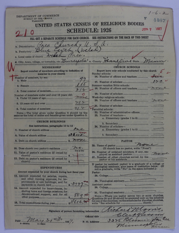 Scan of Presbyterian Church in the United States of America: 4467