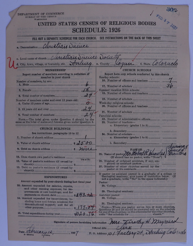 Scan of Church of Christ, Scientist: 302