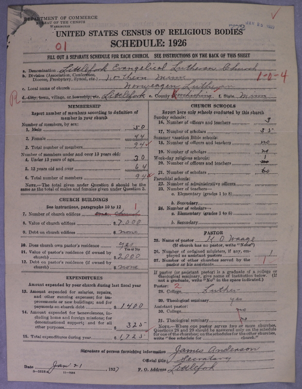 Scan of Norwegian Lutheran Church of America: 772