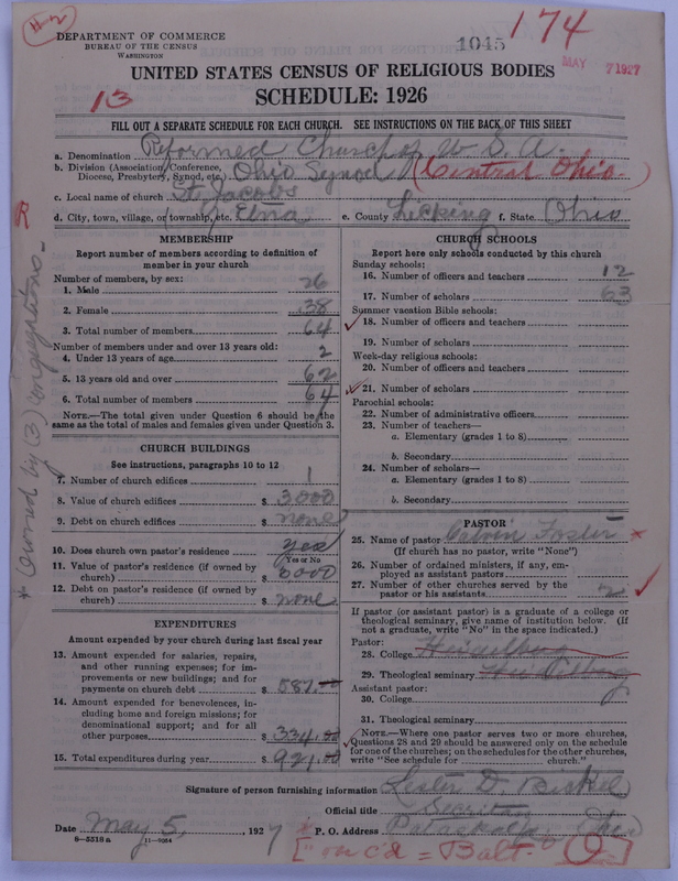 Scan of Reformed Church in the United States: 1045