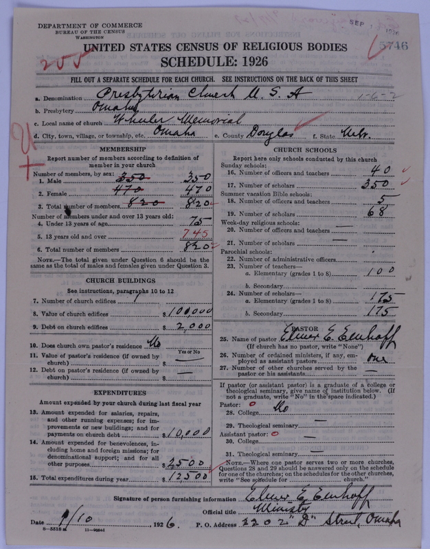 Scan of Presbyterian Church in the United States of America: 5746