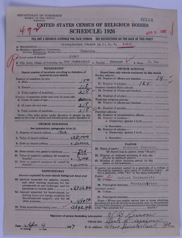 Scan of Presbyterian Church in the United States of America: 6344