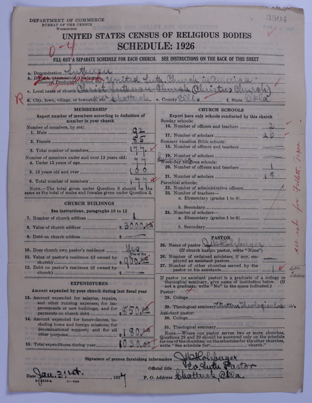 Scan of United Lutheran Church in America: 3504