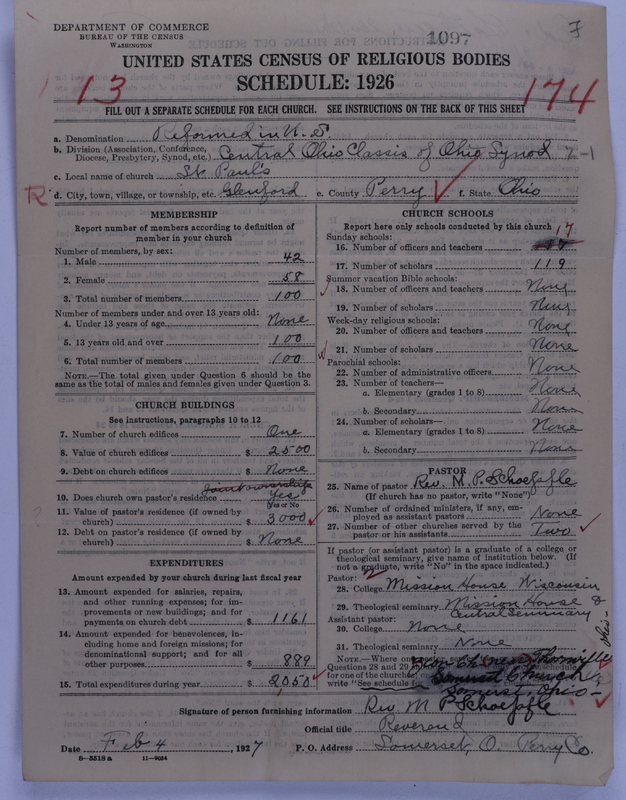 Scan of Reformed Church in the United States: 1097