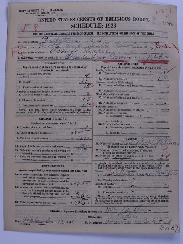 Scan of Presbyterian Church in the United States: 1185