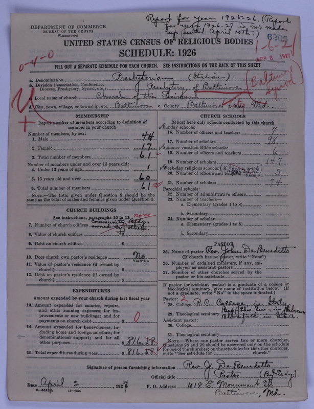 Scan of Presbyterian Church in the United States of America: 6205