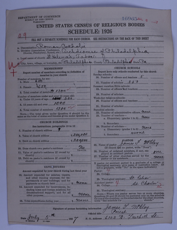 Scan of Roman Catholic Church: 16965