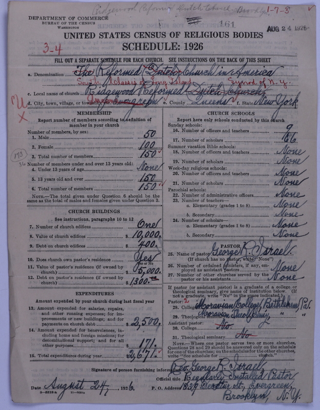 Scan of Reformed Church in America: 161