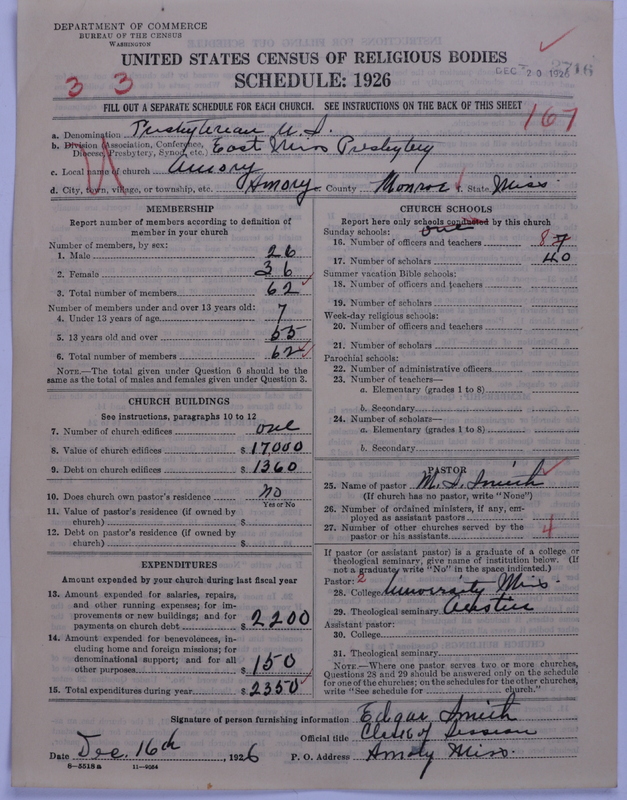 Scan of Presbyterian Church in the United States: 2716