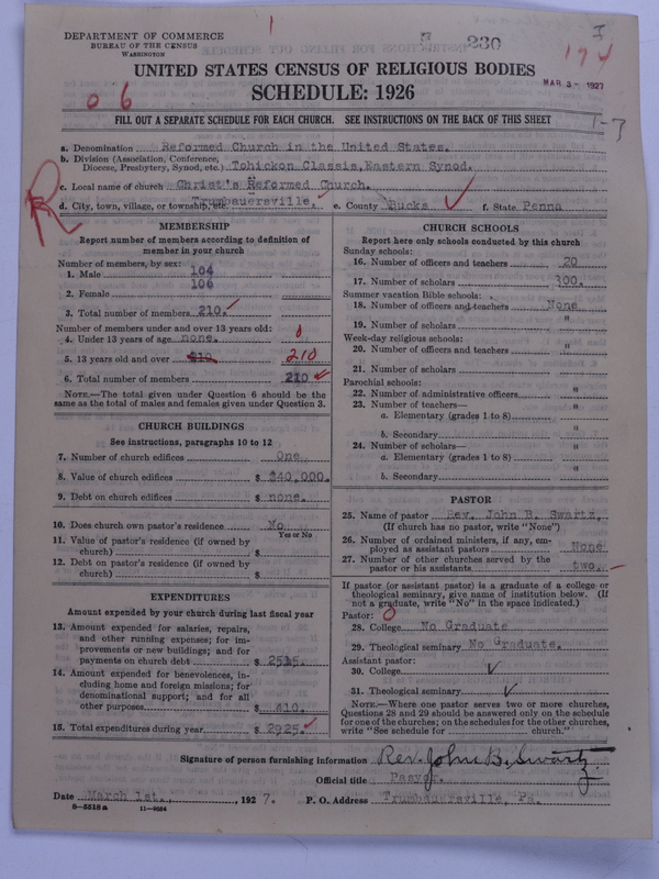 Scan of Reformed Church in the United States: 230