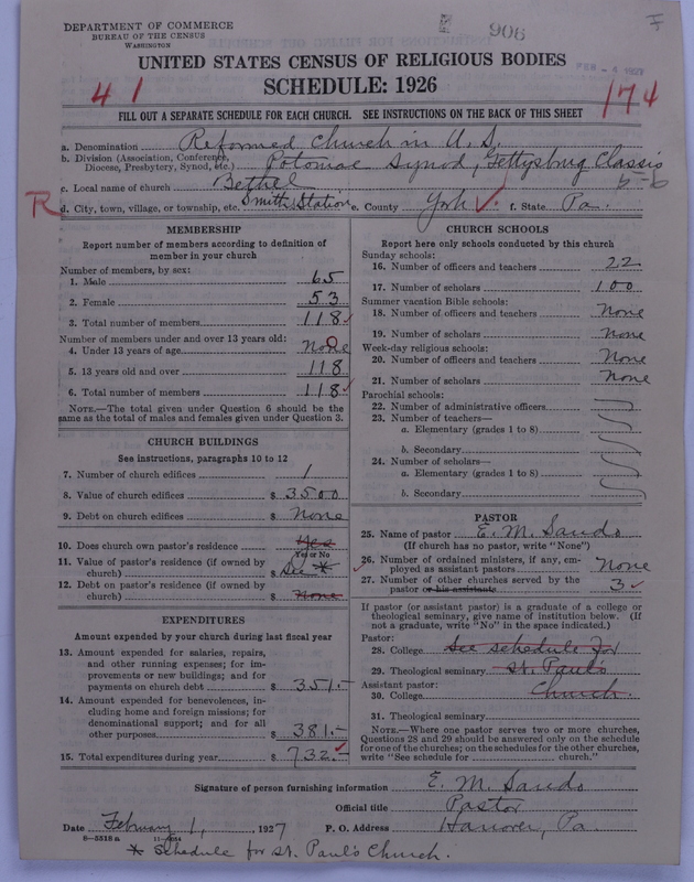 Scan of Reformed Church in the United States: 906