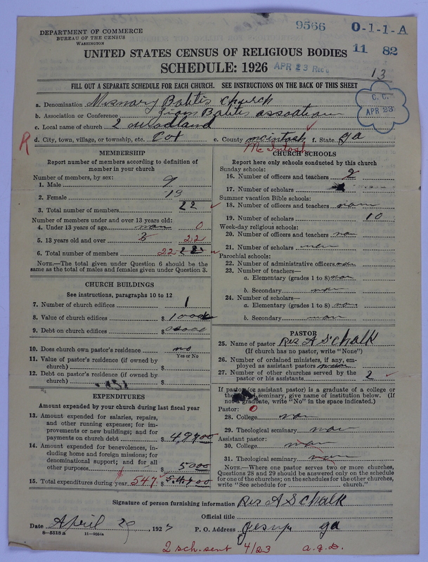 Scan of Negro Baptists: 9566