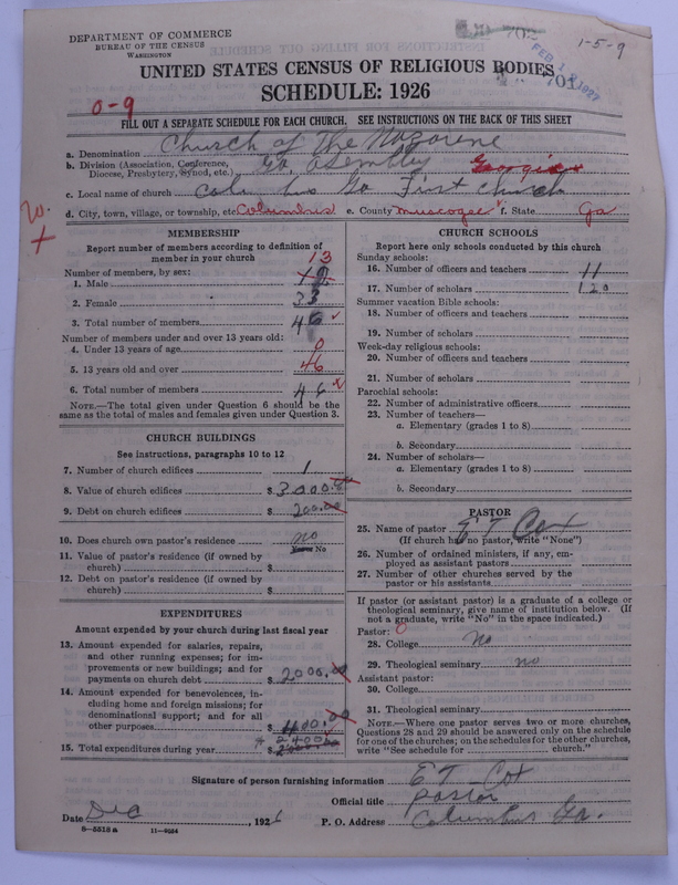 Scan of Church of the Nazarene: 701
