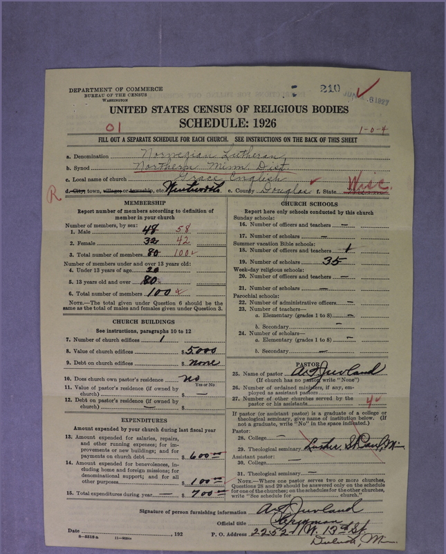 Scan of Norwegian Lutheran Church of America: 210