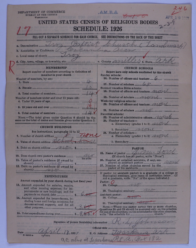 Scan of Landmark Baptist of America: 246