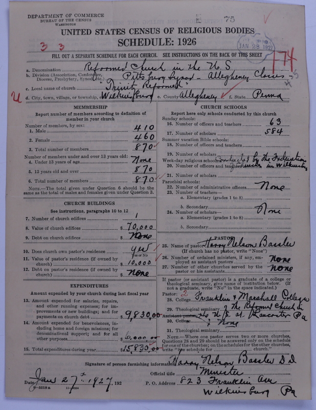 Scan of Reformed Church in the United States: 75