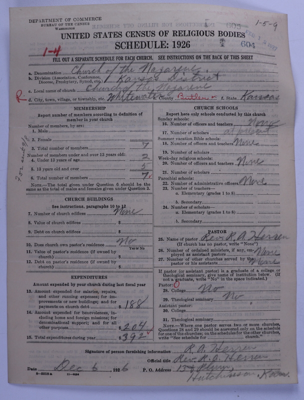 Scan of Church of the Nazarene: 604