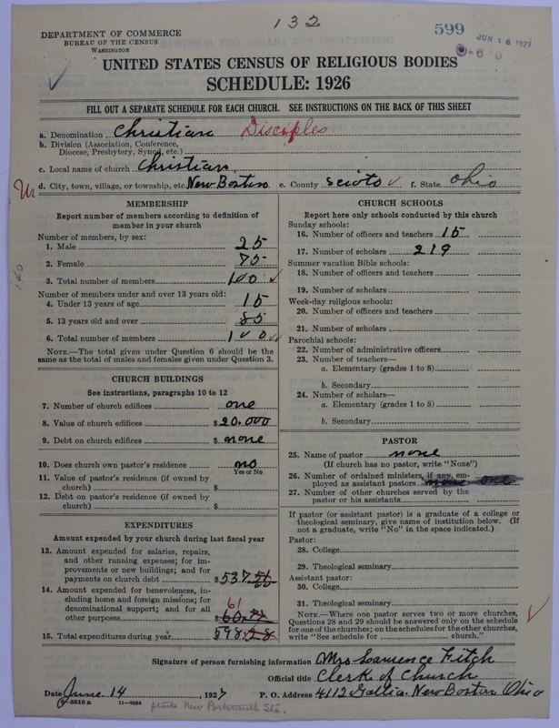 Scan of Disciples of Christ: 599
