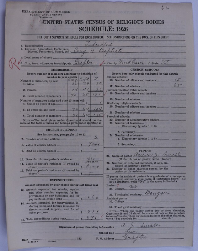 Scan of Federated Churches: 66