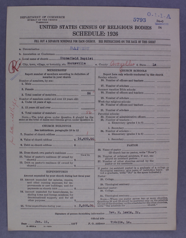 Scan of Negro Baptists: 5793