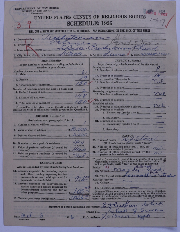 Scan of Presbyterian Church in the United States: 68