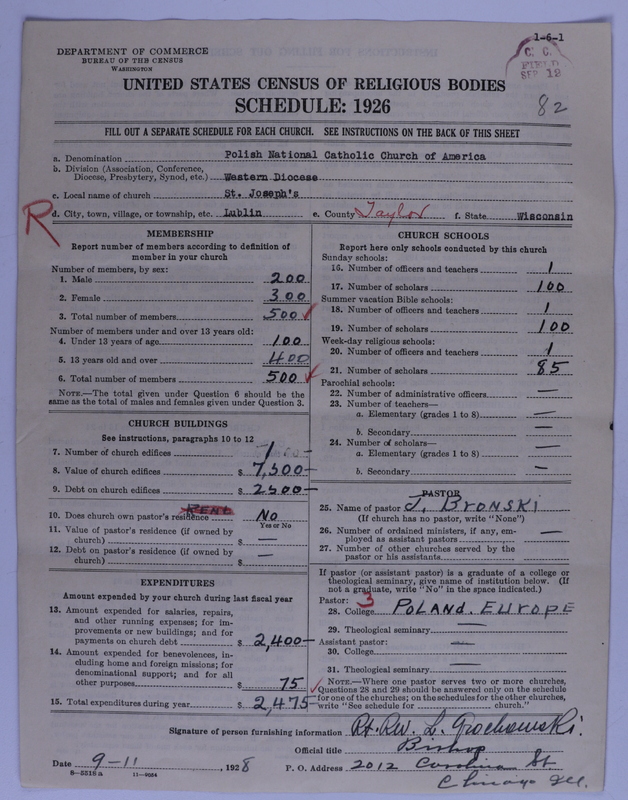 Scan of Polish National Catholic Church of America: 82