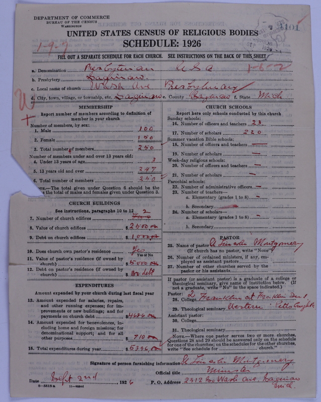 Scan of Presbyterian Church in the United States of America: 4101