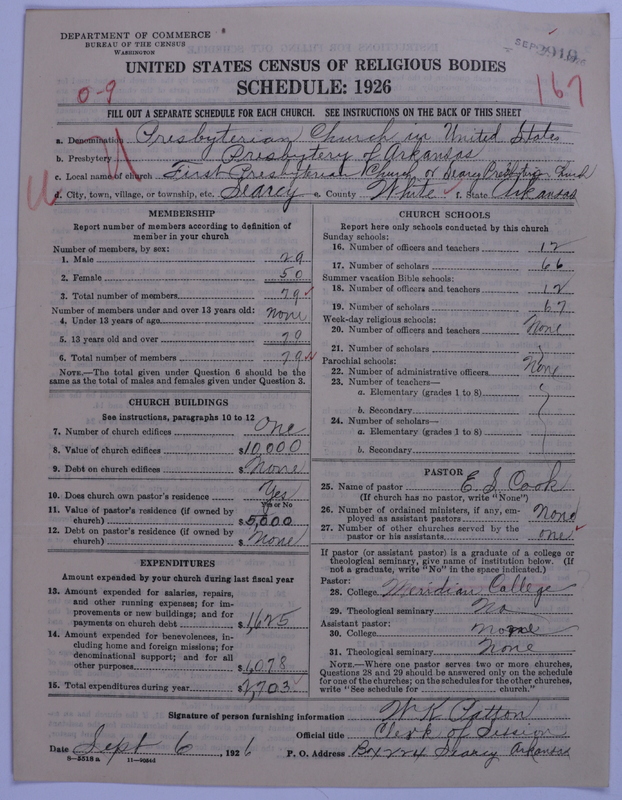 Scan of Presbyterian Church in the United States: 2919