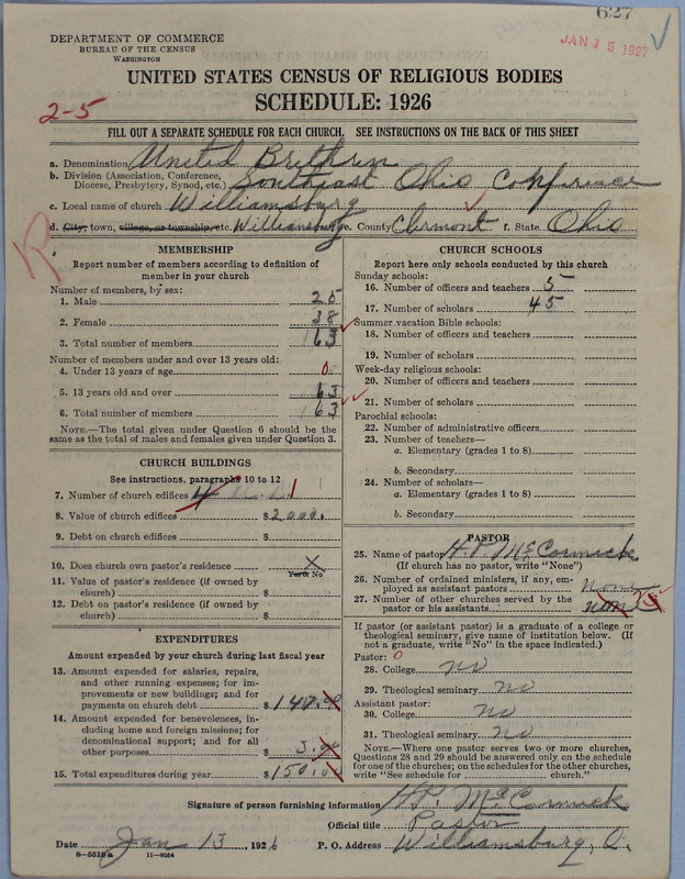 Scan of Church of the United Brethren in Christ: 627