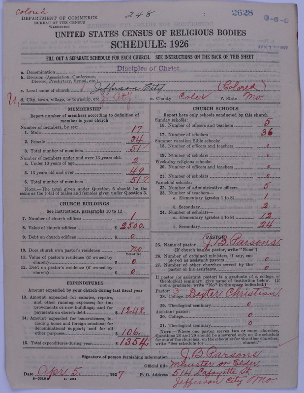 Scan of Disciples of Christ: 2628