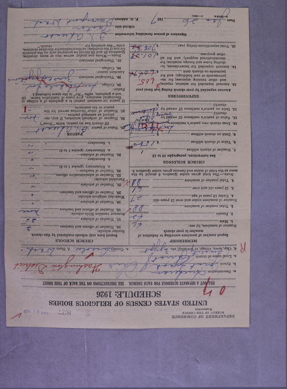 Scan of Synod of the Reformed Presbyterian Church of North America: 827