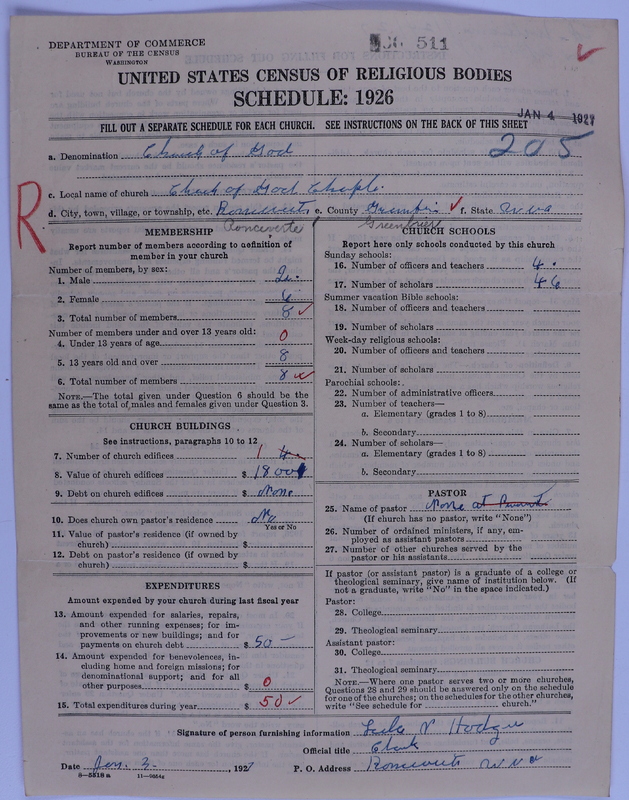 Scan of Church of God (Headquarters, Anderson, Ind.): 511