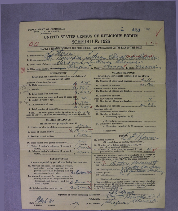 Scan of Norwegian Lutheran Church of America: 423