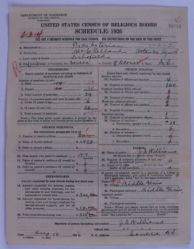 Scan of Presbyterian Church in the United States of America: 6624