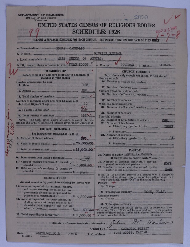 Scan of Roman Catholic Church: 2070