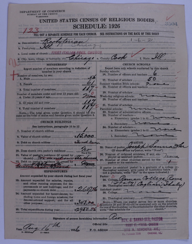 Scan of Presbyterian Church in the United States of America: 3504