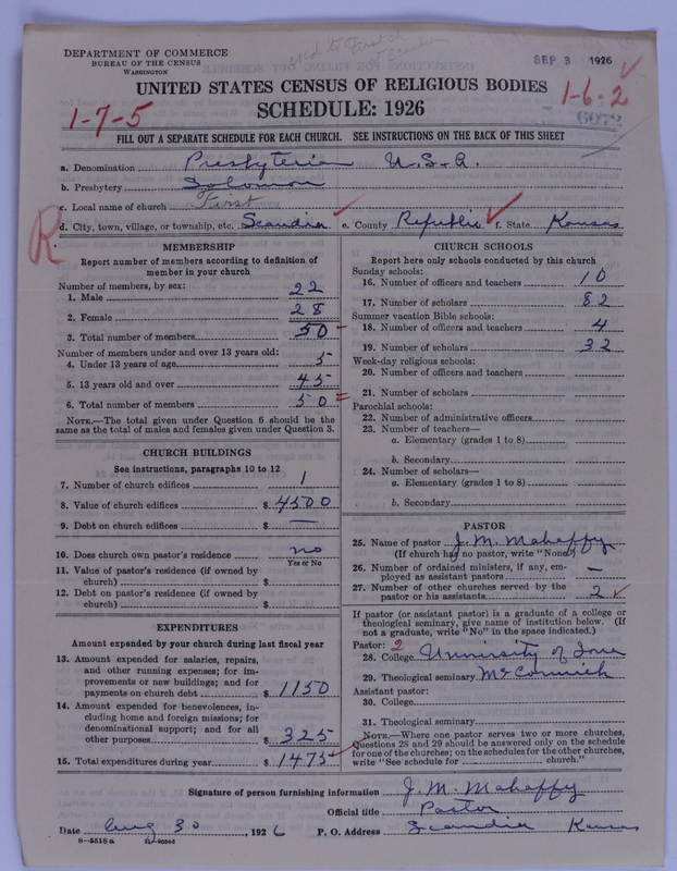 Scan of Presbyterian Church in the United States of America: 6072