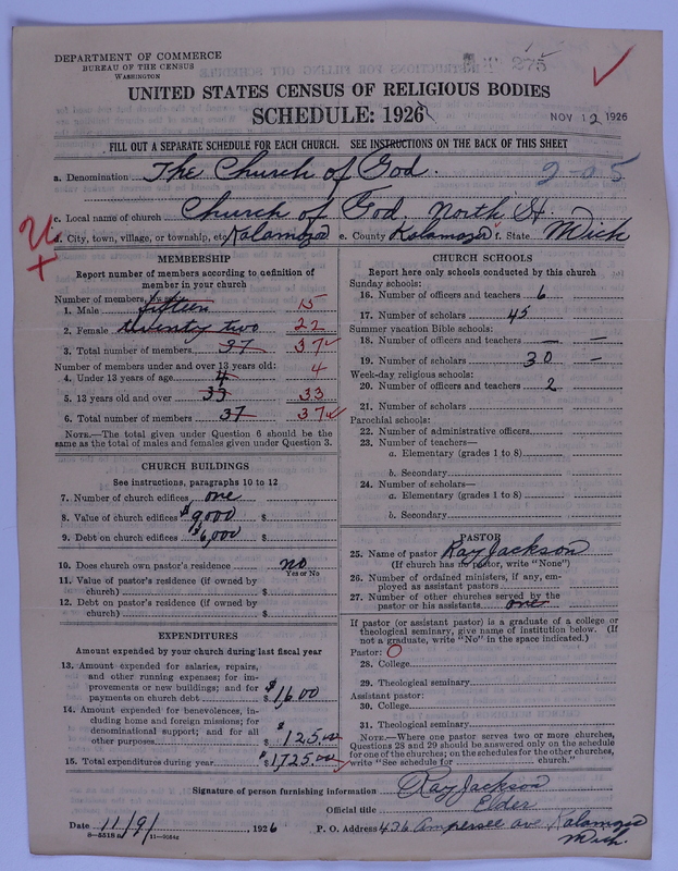 Scan of Church of God (Headquarters, Anderson, Ind.): 275