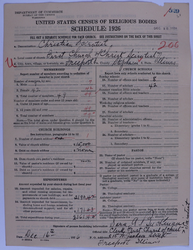Scan of Church of Christ, Scientist: 529