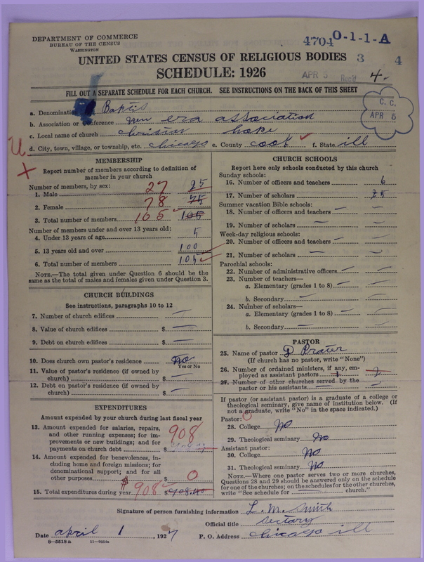 Scan of Negro Baptists: 4704