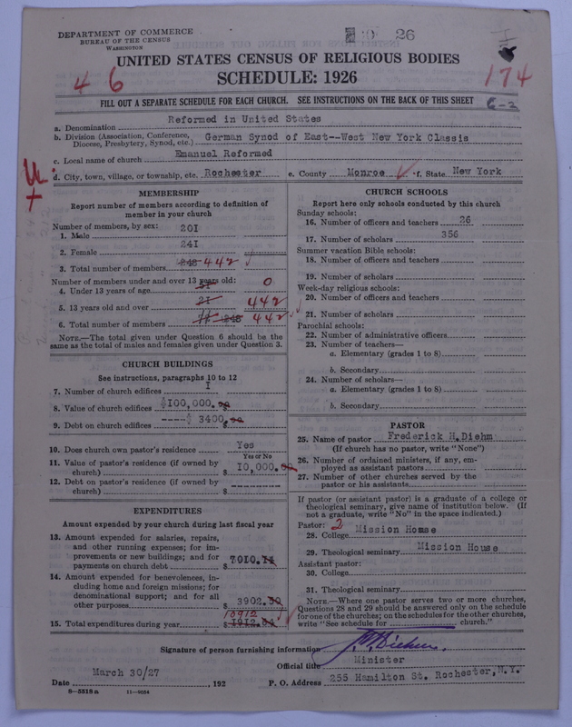 Scan of Reformed Church in the United States: 26
