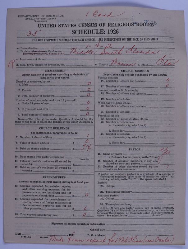Scan of African Methodist Episcopal Church: 3715