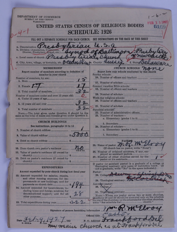 Scan of Presbyterian Church in the United States of America: 6169