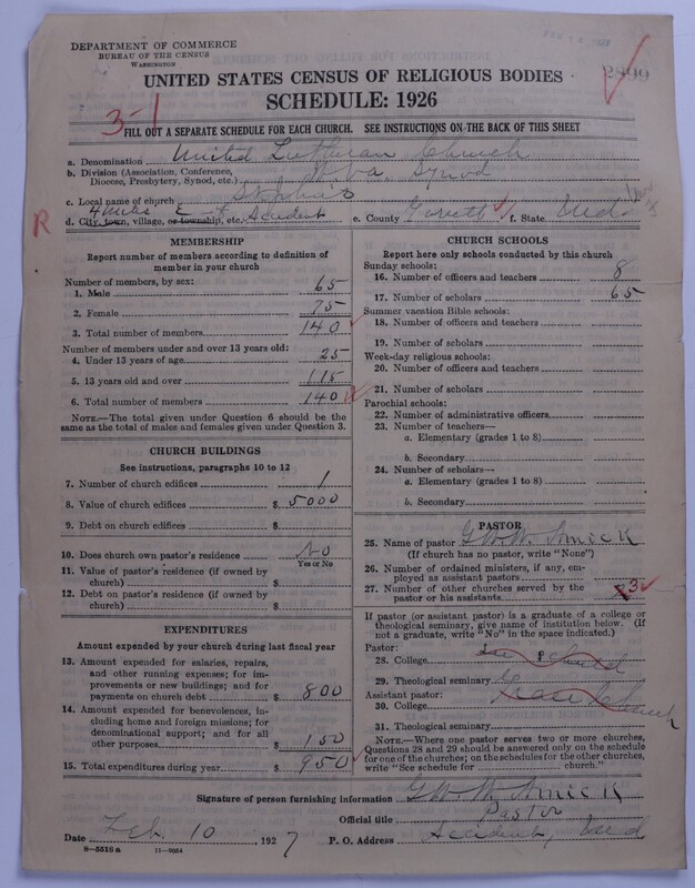 Scan of United Lutheran Church in America: 2899