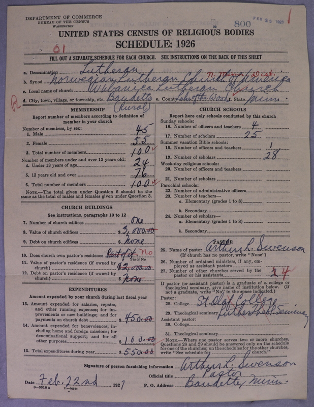 Scan of Norwegian Lutheran Church of America: 800