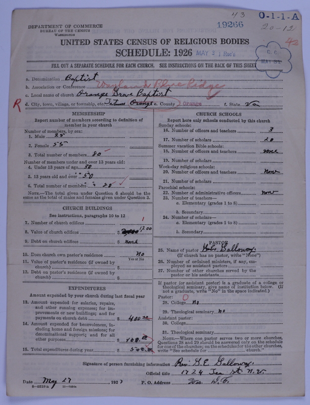 Scan of Negro Baptists: 19266
