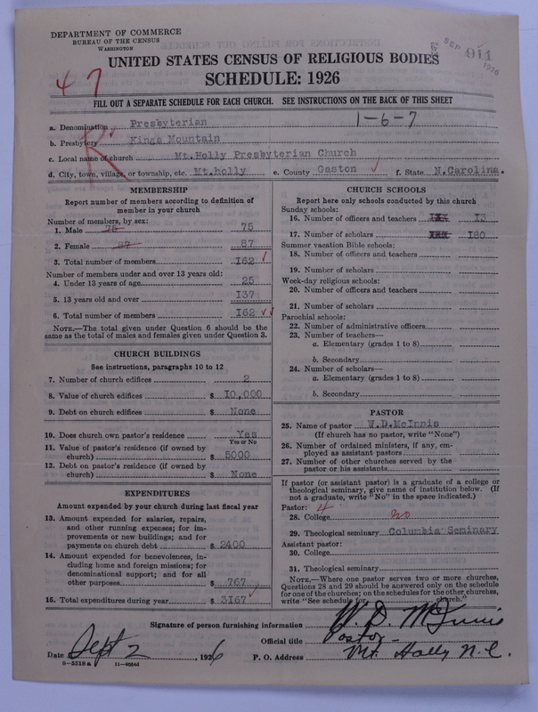 Scan of Presbyterian Church in the United States: 911