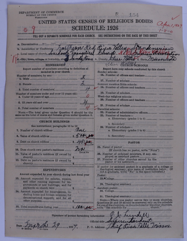 Scan of Swedish Evangelical Mission Covenant of America: 154