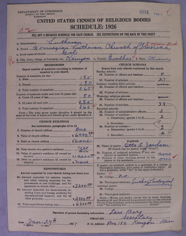 Scan of Norwegian Lutheran Church of America: 681